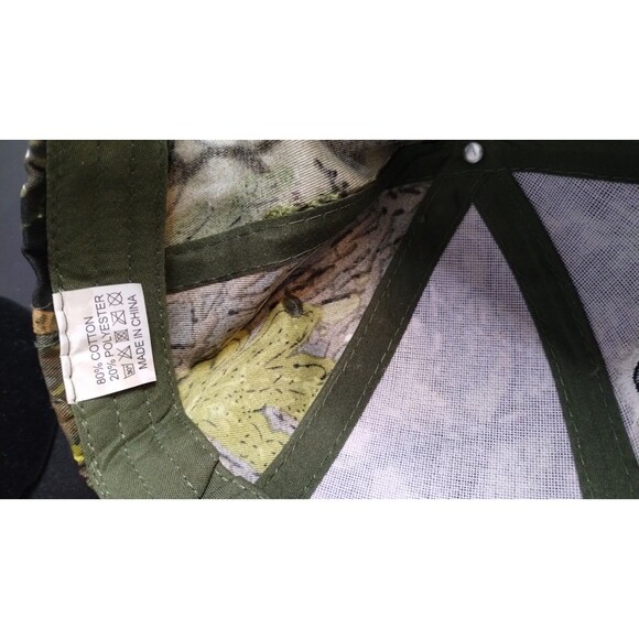 DF Imports Camo w/ Bullet Holes Embroidered Baseball Hat Adjustable NWT - Picture 8 of 8